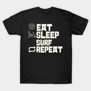 Eat Sleep Surf Repeat T-Shirt